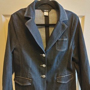 Ladies Alia Dark Wash Denim Jacket Size 10